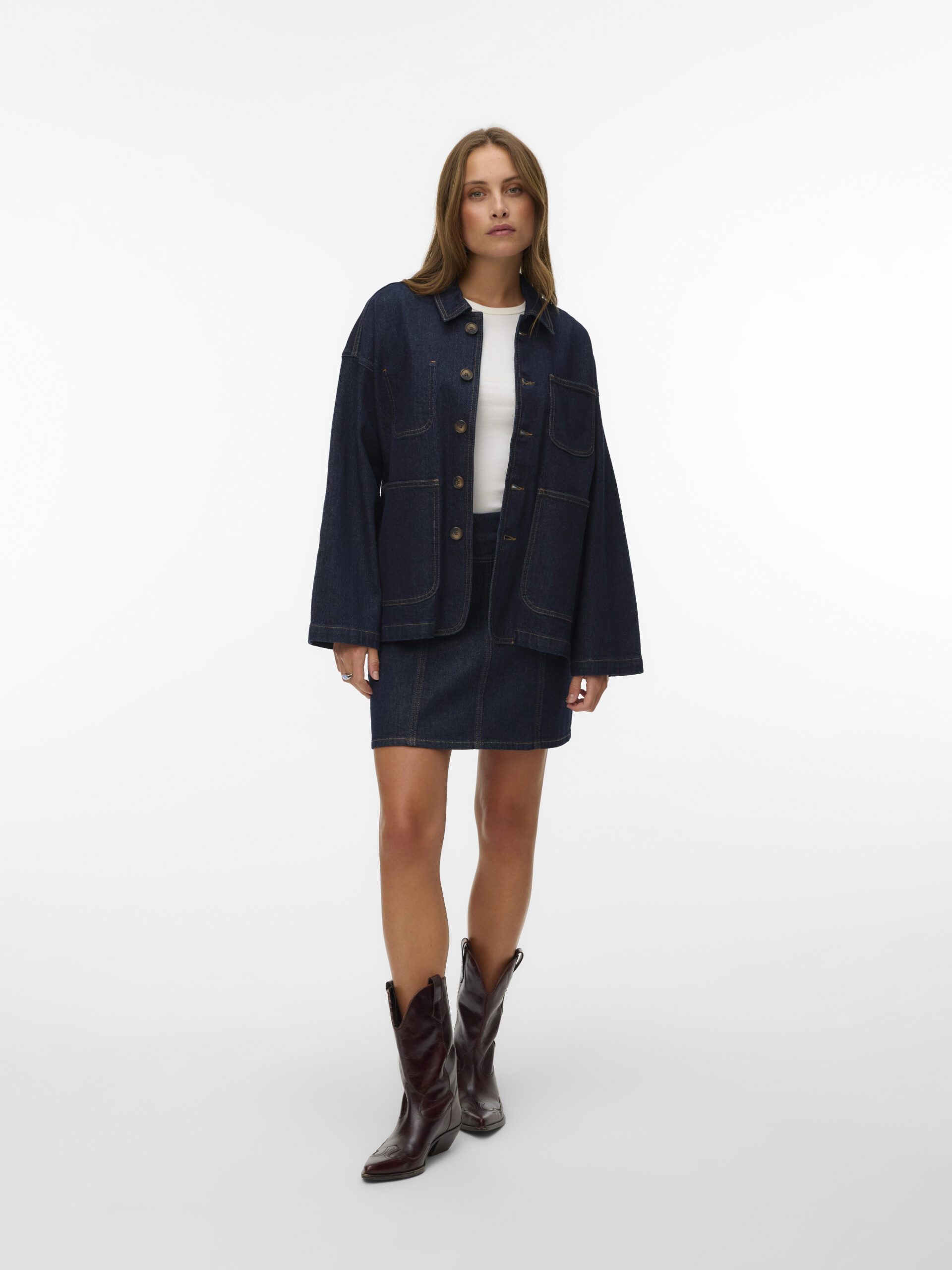AWLOUISE Denim Jacket